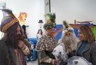 La consejera de Política Social, Familias e Igualdad, Conchita Ruiz, durante su visita al centro para personas con discapacidad de Churra (3 de 3...