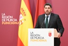 López Miras comparece en el Palacio de San Esteban para detallar algunas de las próximas medidas de su Ejecutivo (2)