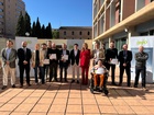La consejera de Empresa, Empleo y Econom&iacute;a Social, Marisa L&oacute;pez Arag&oacute;n, junto a los galardonados con el premio 'Emprendedor del mes'.