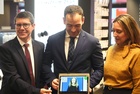 La consejera de Política Social, Familias e Igualdad, Conchita Ruiz, durante al presentación del sistema 'Svisual' para facilitar la inclusión de...