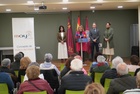 La consejera de Política Social, Conchita Ruiz, junto al alcalde de Lorca, Fulgencio Gil, durante el acto de presentación del programa 'Cercanos'...