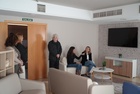 La consejera de Política Social, Familias e Igualdad, Conchita Ruiz, durante su visita a la residencia Montecantalar (2)