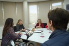 La consejera de Política Social, Familias e Igualdad, Conchita Ruiz, durante la reunión mantenida con la Asociación ELA Región de Murcia (1)