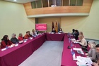 La consejera de Política Social, Familias e Igualdad, Conchita Ruiz, durante la Comisión rectora de Lucha contra la Pobreza (1)