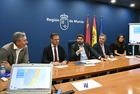 López Miras preside en el 112 la reunión para coordinar el dispositivo de emergencias ante las lluvias previstas