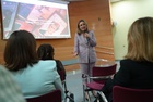 La consejera de Política Social, Familias e Igualdad, Conchita Ruiz, durante la clausura de la Jornada 'Mujeres Líderes y Emprendedoras' (2)