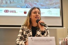La consejera de Política Social, Familias e Igualdad, Conchita Ruiz, durante la presentación de la segunda edición del programa 'Actuaciones de turismo...