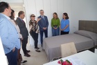 La consejera de Política Social, Conchita Ruiz, y el consejero de Salud, Juan José Pedreño, junto con la presidenta de FEAFES Región de Murcia, Pilar...