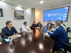 El secretario general de la Consejería de Fomento, José Francisco Lajara, y el director general de Movilidad y Transporte, José Antonio Verdú, durante...