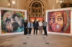 El jefe del Ejecutivo autonómico, Fernando López Miras, inaugura la exposición 'De vándalos a leyendas'.