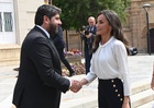 López Miras resalta "el afecto y el cariño" que los murcianos han trasladado a la reina Letizia durante las Medallas de Oro de Cruz Roja