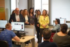 La consejera de Política Social, Conchita Ruiz, durante su visita al SEPAP de Fundown (3)