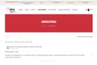 Imagen del aparado de 'Convocatorias' de la página web del Instituto de las Industrias Culturales y las Artes