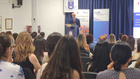 El consejero de Educación y FP, Víctor Marín, inauguró las jornadas de Escuelas Rurales celebradas en Caravaca de la Cruz (2)