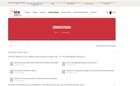 Imagen de la página web de ICA sobre la convocatoria de ayudas a la producción