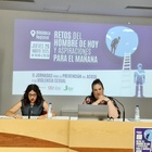 La directora general de Mujer y Prevención de la Violencia de Género, Ana Belén Martínez, durante las II Jornadas para la Prevención del Acoso y ...