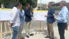 El consejero de Presidencia, Portavocía, Acción Exterior y Emergencias, Marcos Ortuño, el alcalde de Caravaca de la Cruz, José Francisco García, ...
