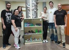 Estudiantes del IES La Flota (Murcia), durante las clases de formación con impresoras 3D (1)