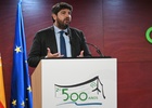 López Miras, en la presentación de los actos por el 20º aniversario del Hospital Reina Sofía (2)