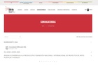 Imagen de la página web del Instituto de las Industrias Culturales y las Artes con la convocatoria del plan 'MURmurarte'