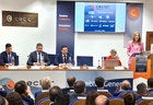 La consejera de Empresa, Empleo y Economía Social, Marisa López Aragón, clausura la Asamblea de Ceclor (II).