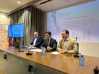 El consejero de Fomento e Infraestructuras, Jorge García Montoro, durante la inauguración de las jornada técnica sobre el nuevo Reglamento de Accesibilidad...