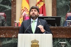López Miras interviene en la primera sesión del Debate sobre el estado de la Región