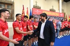 López Miras recibe al Jimbee Cartagena por su título de Liga (3)
