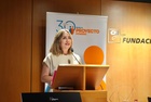 La consejera de Política Social, Familias e Igualdad, Conchita Ruiz, durante su intervención en el acto de presentación de la Memoria de Actividades...