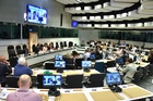 El consejero de Medio Ambiente, Universidades, Investigación y Mar Menor, Juan María Vázquez, durante su intervención en el Congreso Internacional...