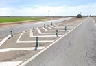 Intersección de la carretera regional RM-602 y la RM-605 donde va a construirse la glorieta