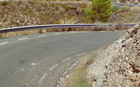 Imagen de la carretera regional RM-C15, que une Lorca con el Pantano de Puentes (2)