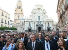 L&oacute;pez Miras acompa&ntilde;a a la Virgen de la Fuensanta en la romer&iacute;a de regreso a su santuario (1)