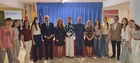 Alumnos del Colegio Capuchinos de Murcia durante el programa 'Educando en Justicia'.