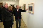 El presidente de la Comunidad inauguró la exposición del pintor Juan Bautista Sanz en Balsicas (1)