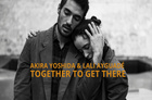 Imagen promocional de 'Together to get there' de Akira Yoshida y Lali Ayguadé