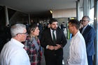 El presidente del Gobierno regional, Fernando López Miras, visita el hospital Santa Lucía/2