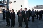 El presidente Valcárcel visita las instalaciones de la planta de Saras