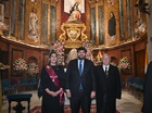 El presidente de la Comunidad, Fernando L&oacute;pez Miras, asiste en Cartagena al acto de entrega de la Onza de Oro ante la patrona, la Virgen de la Caridad