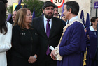L&oacute;pez Miras asiste a la procesi&oacute;n de los Salzillos y destaca que la presencia en ella de la Reina Do&ntilde;a Sof&iacute;a "da cuenta de la trascendencia de la Semana Santa en la Regi&oacute;n" (3)