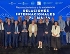 El consejero de Presidencia, Portavoc&iacute;a, Acci&oacute;n Exterior y Emergencias, Marcos Ortu&ntilde;o, y representantes del Ayuntamiento de Murcia y del Centro Universitario...