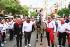 L&oacute;pez Miras se&ntilde;ala que la Regi&oacute;n de Murcia es "la capital del mundo" con las fiestas en honor a la Sant&iacute;sima y Vera Cruz (3)