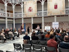 La consejera de Pol&iacute;tica Social, Familias e Igualdad, Conchita Ruiz, en el acto conmemorativo por el 20 aniversario de la Convenci&oacute;n Internacional sobre los Derechos de las Personas con Discapacidad, en la Asamblea Regional