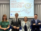 El consejero de Econom&iacute;a, Hacienda, Fondos Europeos y Transformaci&oacute;n Digital, Luis Alberto Mar&iacute;n, inaugur&oacute; hoy la reuni&oacute;n del comit&eacute; de seguimiento...