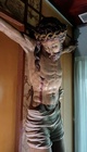 Imagen del Cristo de Zalamea en la capilla del hospital Reina Sof&iacute;a.