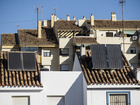 Placas solares de autoconsumo en una zona residencial de la Regi&oacute;n de Murcia