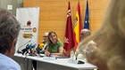 La consejera de Pol&iacute;tica Social, Familias e Igualdad, Conchita Ruiz, durante el acto de presentaci&oacute;n de la campa&ntilde;a Casilla Empresa Solidaria