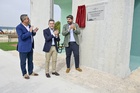 El presidente de la Comunidad, Fernando L&oacute;pez Miras, inaugura el Parque Inundable de Lorqu&iacute;/1