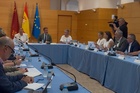 Reuni&oacute;n del Consejo Regional de Cooperaci&oacute;n Local presidido por el consejero de Presidencia, Juventud, Acci&oacute;n Exterior y Emergencias, Marcos Ortu...