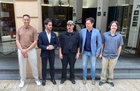 Imagen de la presentaci&oacute;n del inicio del rodaje de 'Lionel' en la Filmoteca de la Regi&oacute;n de Murcia 'Francisco Rabal''